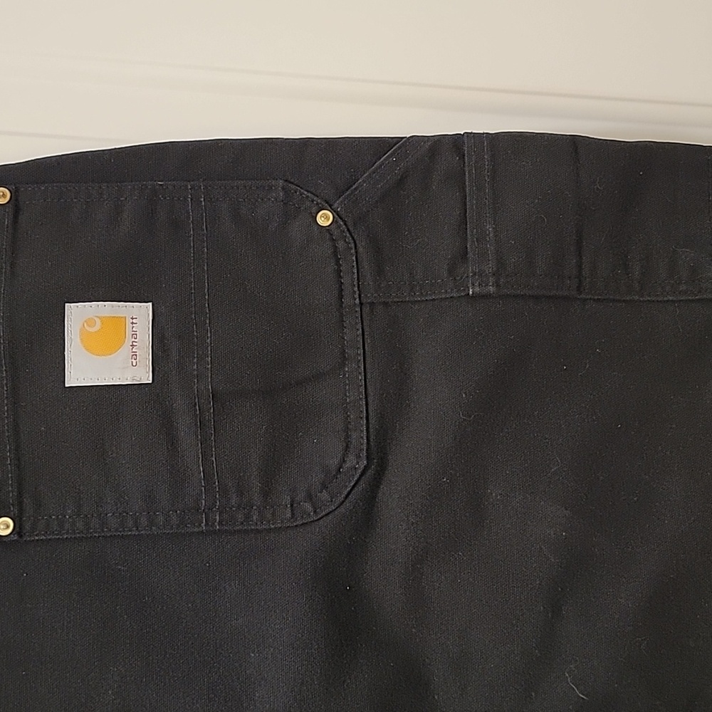 Carhartt Double Knee B01-BLK Original Fit Union Made Vintage Pants Size 46x34 - Picture 7 of 10
